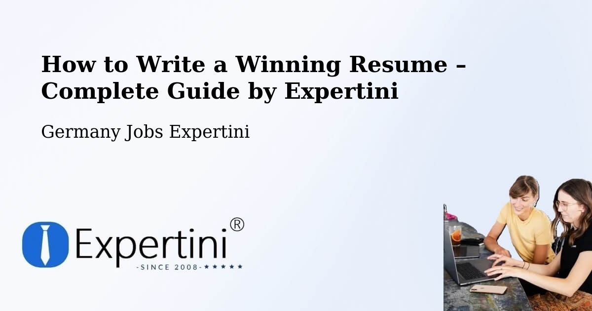 Resume Writing Guide for Job Seekers – Arzberg - Arzberg, Germany Jobs Expertini